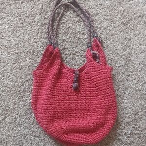 Gorgeous Sakroots Crochet Knit Slouchy Hobo Handbag Excellent